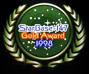 Starbase 147 Gold Award