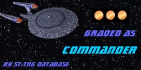 ST: TNG Databank Award, Commander Rank