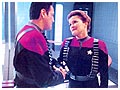 Janeway and Chakotay, "Shattered".