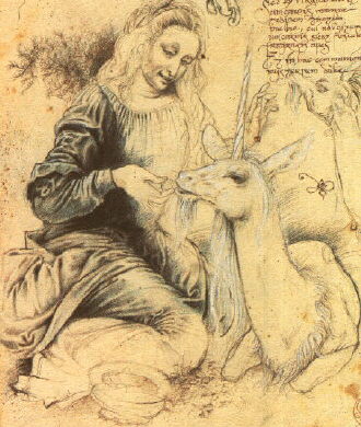 Unicornio y Doncella
