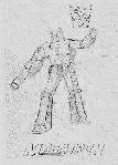 Megatron shaking a fist