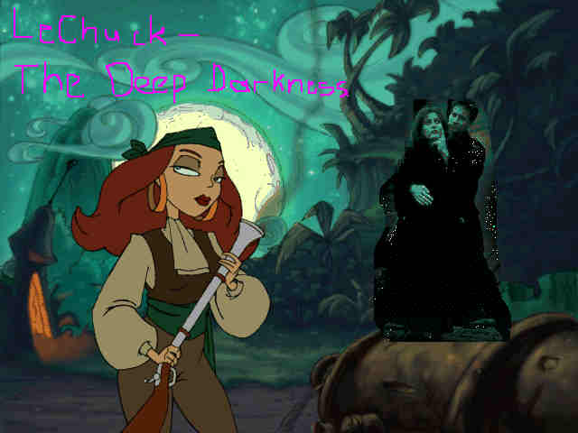 Title page for 'LeChuck: The Deep Darkness'