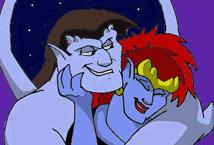 Goliath and Demona