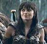 In a not-so-flattering warrior look.