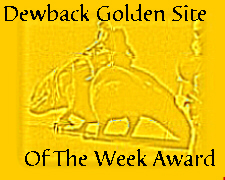 Dewback Golden Site Award