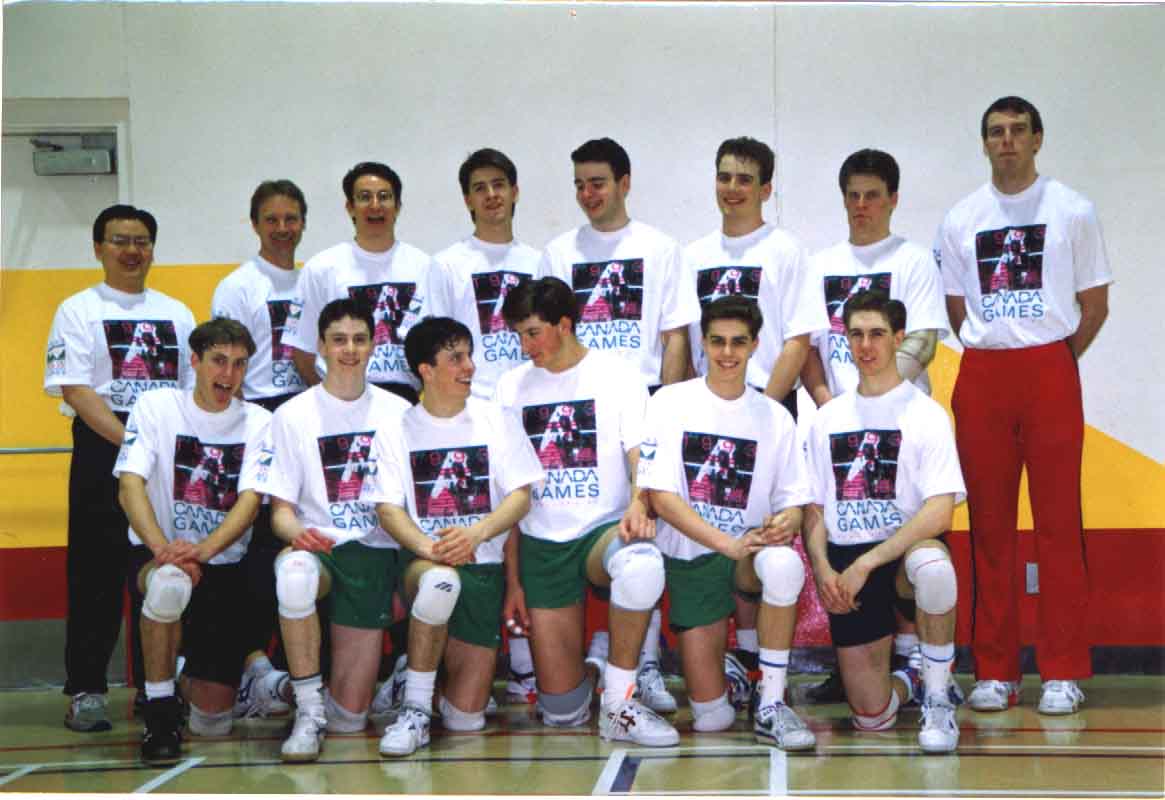 1993 Jeux Canada Games SK V'Ball, 5th place
