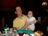 Charles and Annie at dinner Friday