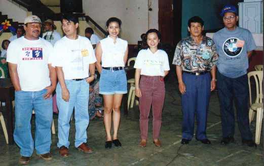 Picture taken during the alumni homecoming - December '98