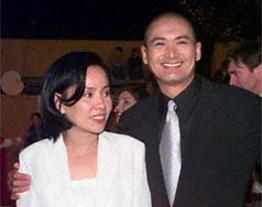 CYF & Jasmine in LA.  Pic by AP, from the SCMP
