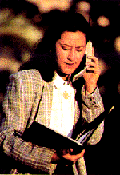 People using handphones