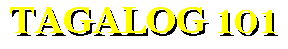 Tagalog 101