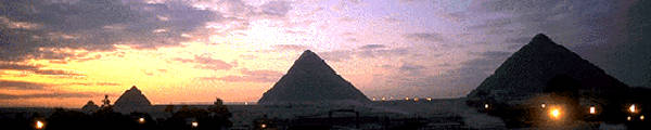 Giza Plateau at Sunrise