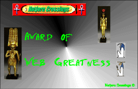 [Netjeru Crossings Award of Web Greatness]