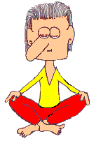 Yoga Guy cartoon by Peter Mangiaracina