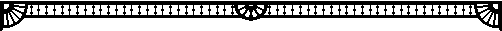 A spandrel horizontal rule