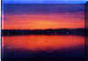 a colourful sunset from Palm Grove