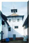 Entrance to the Jewish Synagogue, Cochin. This can be seen from the Mattanchari Palace