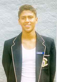Mario Johnson, Head Boy and Swimming Champion