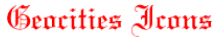 Geocities Icons