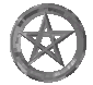 Small Silver Pentagram