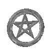 Small Silver Pentagram