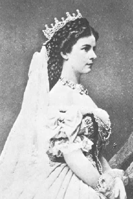 Sisi at Hungarian Coronation