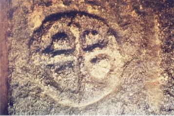 Relief Decoration of a Cross at Salina