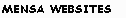 Mensa Websites