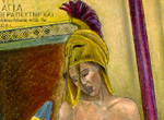 Athena with injured bird