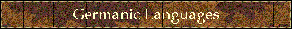 Germanic Languages