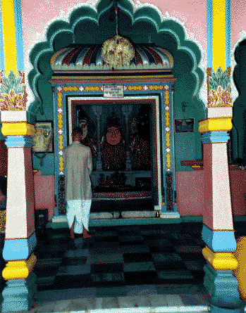 picture of one of Lord Jagannatha's Vrndavana, India Temples