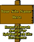 Spiritual Web Site Excellence Award