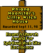 Spiritual Web Site Excellence Award