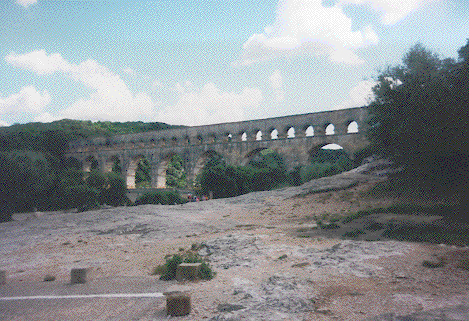 Pont du Gard near Avignon, France