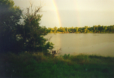 Double Rainbow over the Upper Missouri River