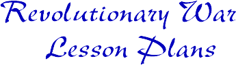 Revolutionary War Lesson PLans