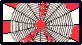 rising sun = spider's web?