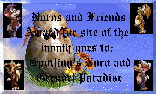 Norns and Friends Award