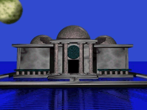 Entrance to temple