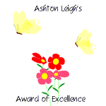 Ashton Leigh's Award of Excellence