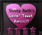Sassy Beth's Award