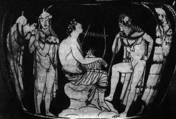 Orpheas calls group of Thraces and Macedonians.