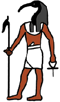[Lord Tehuti in his lotus garden]