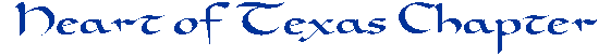 Heart of Texas Chapter
