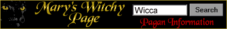 Mary's Witchy Page