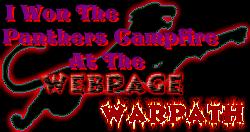I Won The Panthers Campfire