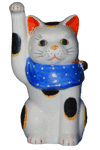 Maneki Neko, mascot of the Folklore Society welcomes you