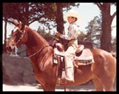 Jeff and his horse 