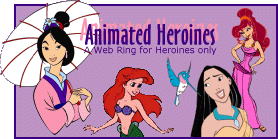 Animated Heroines Web Ring