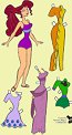 Megara Paper Doll